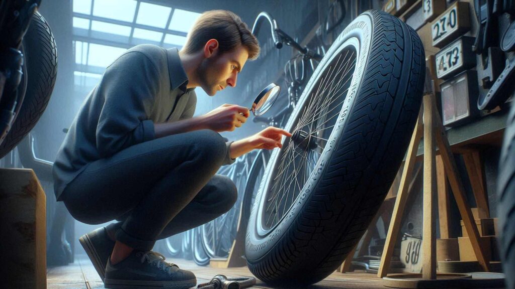 jaką dętkę kupić, symbole na oponie, rozmiar dętki i opony